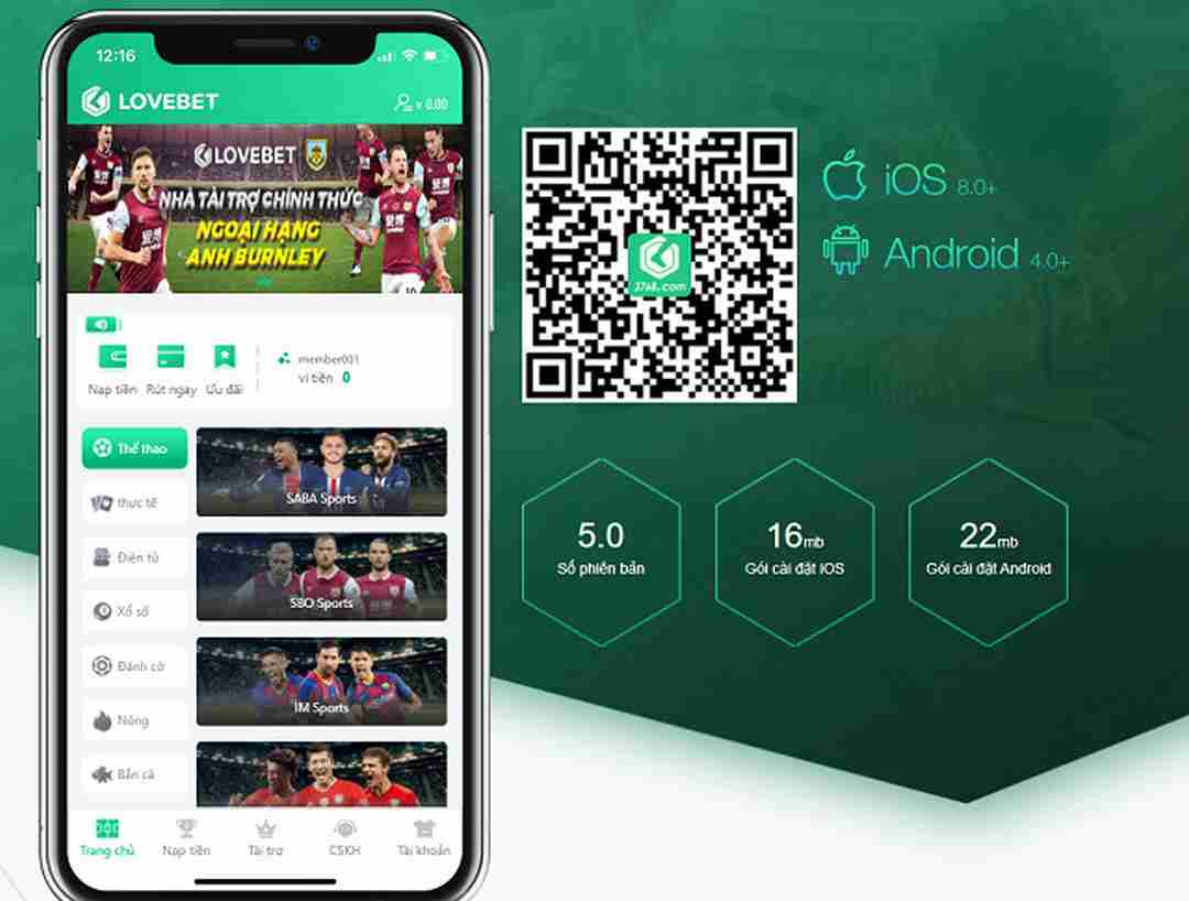 Lovebet với đồ hoạ game hấp dẫn có một không hai